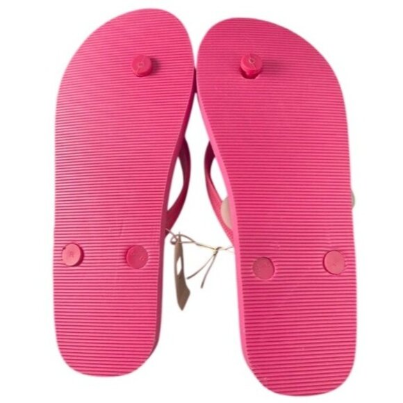 Gap Womens Pink/White Floral Flip Flops Size 6 New with Tags - Picture 3 of 3